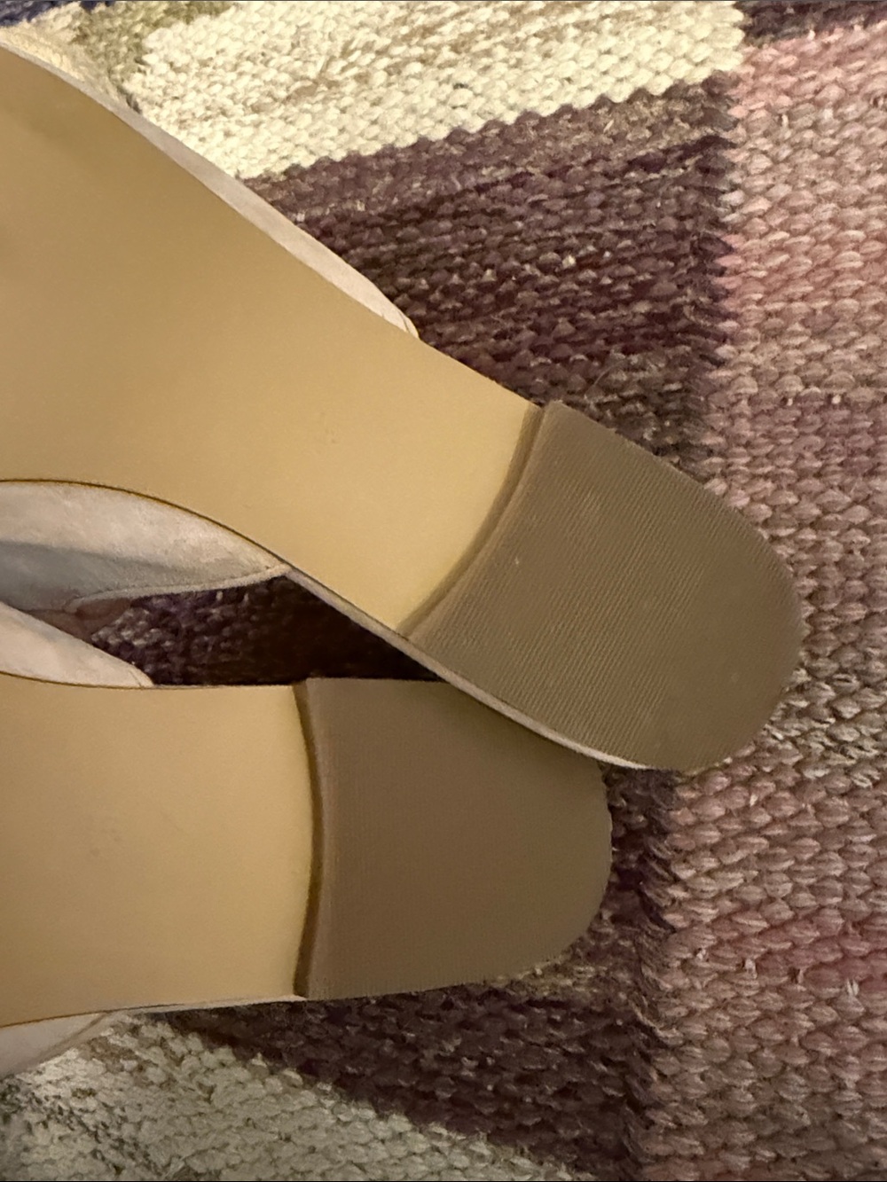 Soludos Pointed-Toe Suede Slide Mules in Beige - Picture 5 of 5